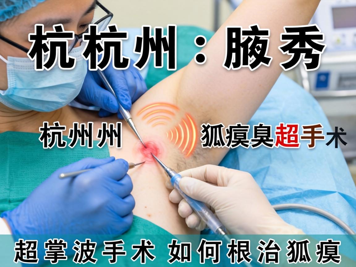 杭州腋秀解析，杭州狐臭超声波手术，超声波手术如何根治狐臭