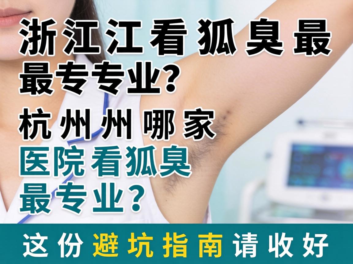 浙江看狐臭最专业？杭州哪家医院看狐臭最专业？这份避坑指南请收好