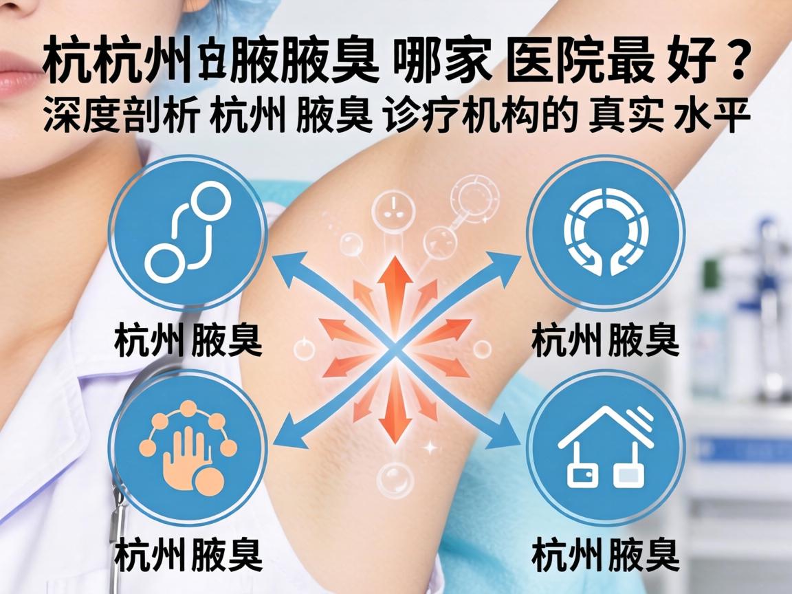 杭州腋臭哪家医院最好？深度剖析杭州腋臭诊疗机构的真实水平