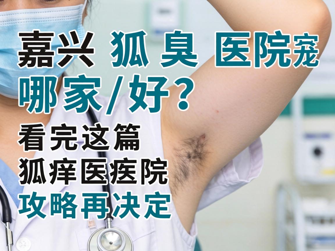 嘉兴狐臭医院哪家好？看完这篇狐臭医院攻略再决定