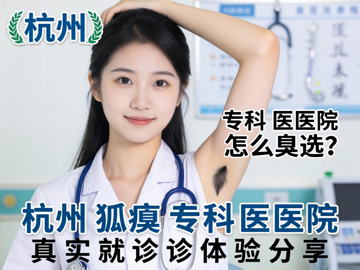 杭州狐臭专科医院怎么选？杭州狐臭专科医院真实就诊体验分享