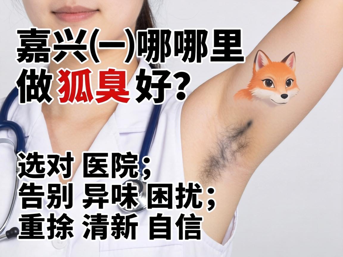 嘉兴哪里做狐臭好？选对医院，告别异味困扰，重拾清新自信