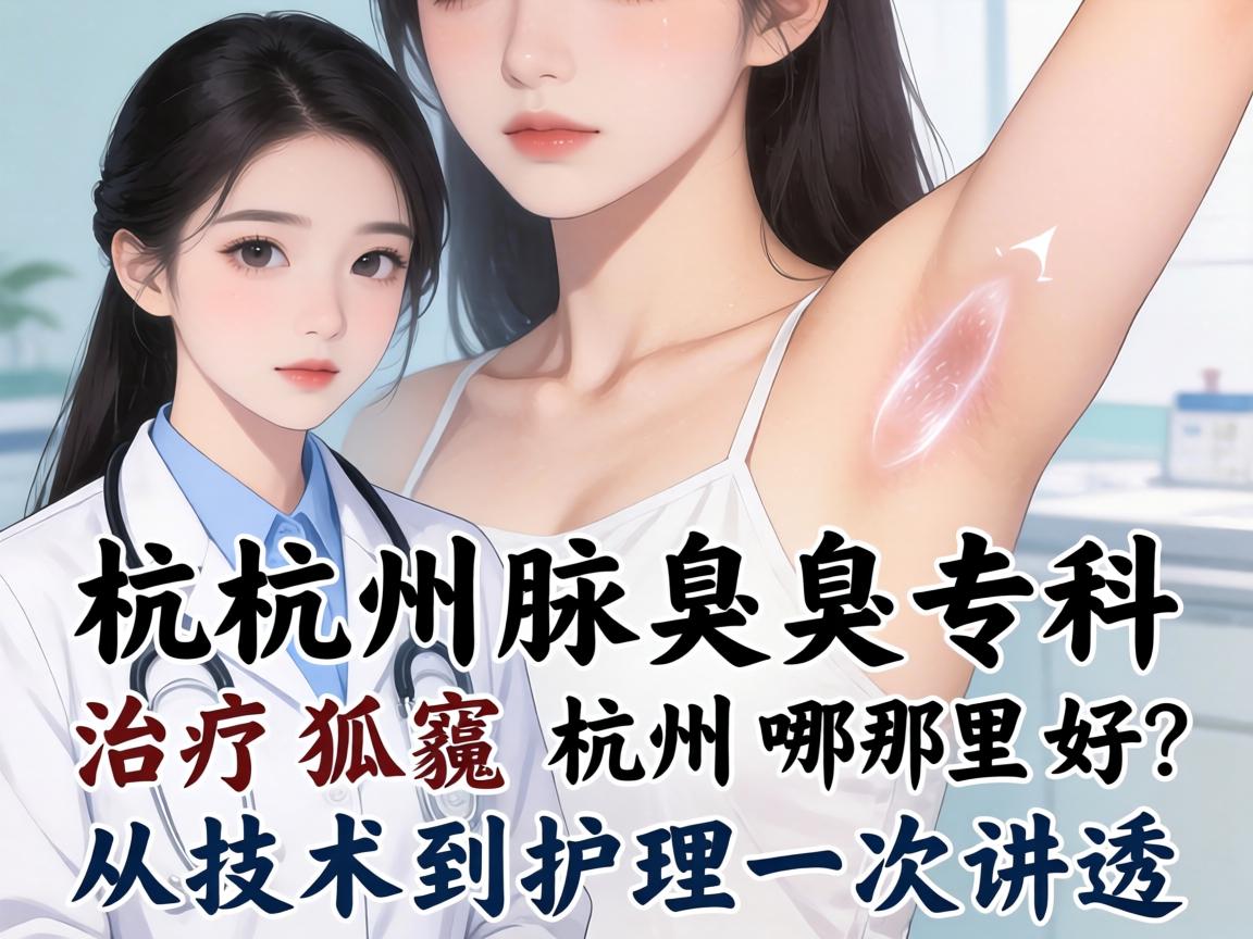 杭州腋臭专科，治疗狐臭，杭州哪里好？从技术到护理一次讲透