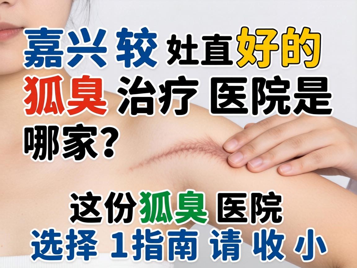 嘉兴较好的狐臭治疗医院是哪家？这份狐臭医院选择指南请收好