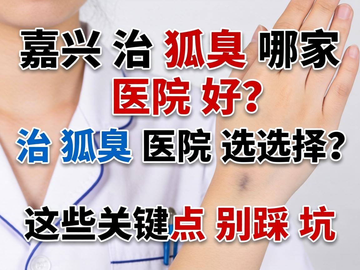嘉兴治狐臭哪家医院好？治狐臭医院选择，这些关键点别踩坑