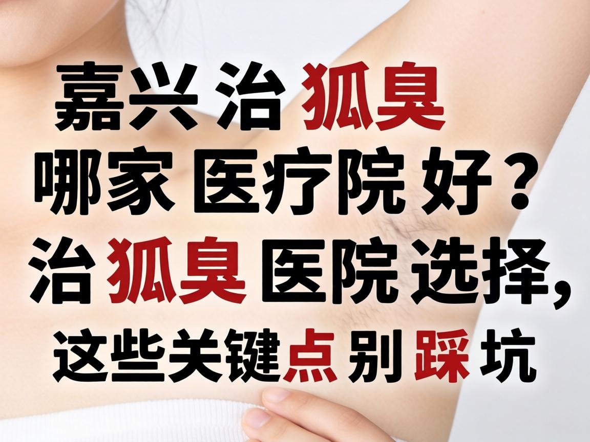 嘉兴治狐臭哪家医院好？治狐臭医院选择，这些关键点别踩坑