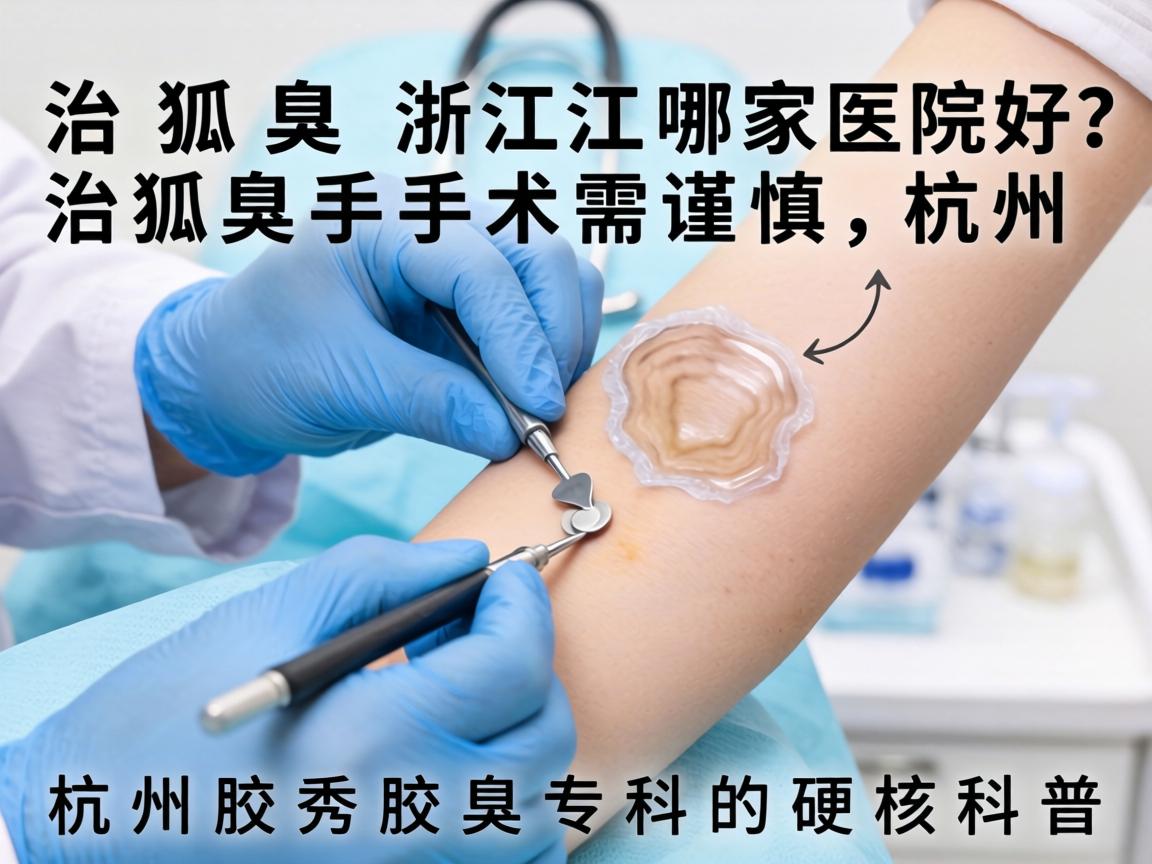 治狐臭浙江哪家医院好？治狐臭手术需谨慎，杭州腋秀腋臭专科的硬核科普