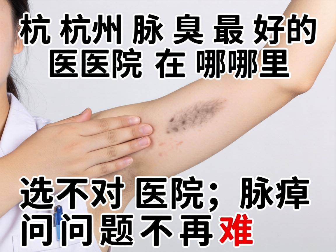 杭州腋臭最好的医院在哪里？选对医院，腋臭问题不再难
