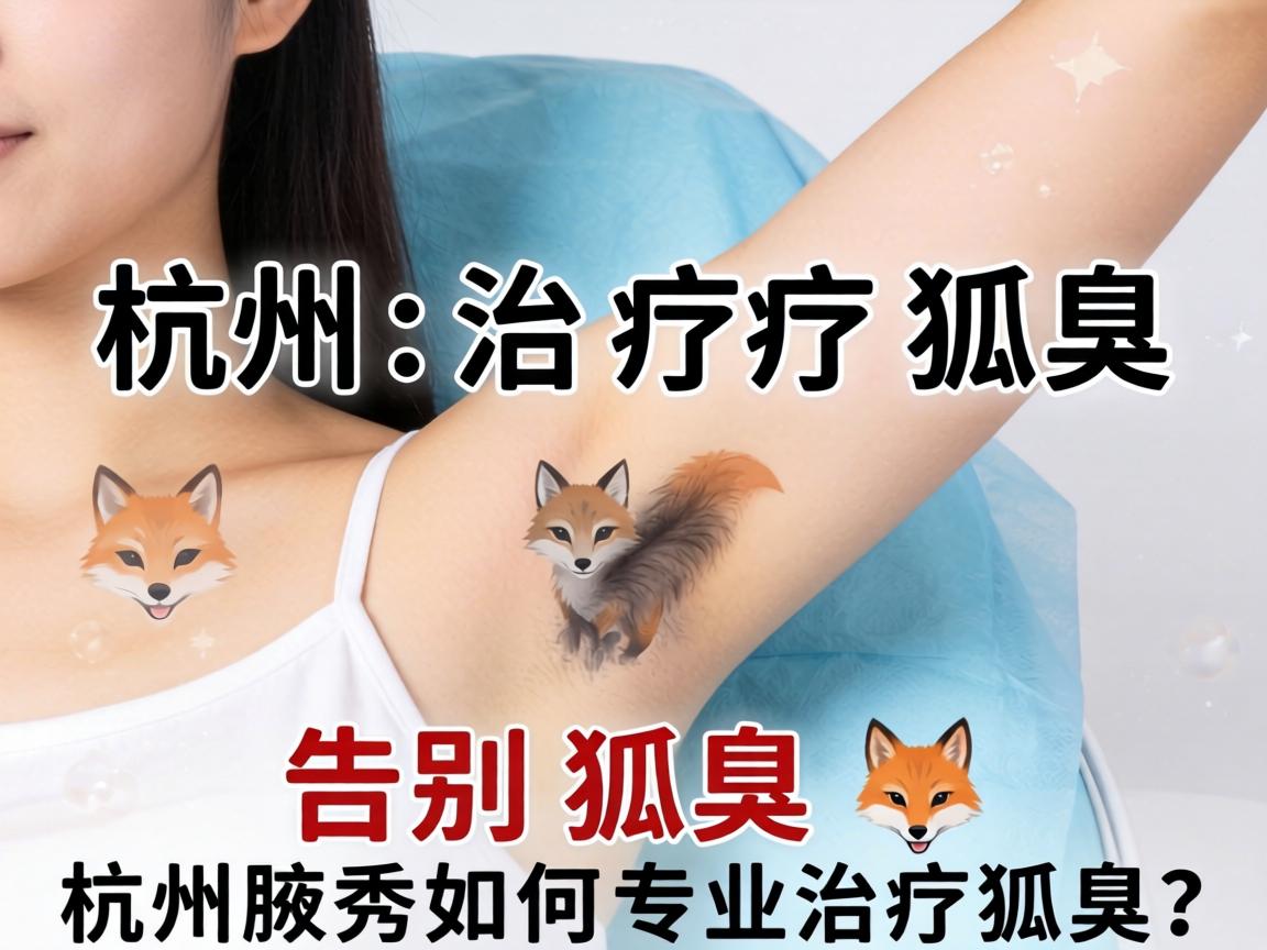 杭州治疗狐臭，告别狐臭，杭州腋秀如何专业治疗狐臭？