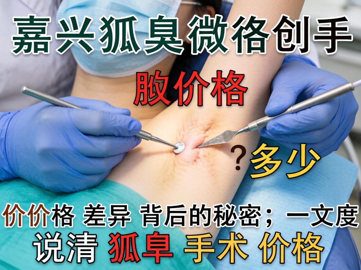 嘉兴狐臭微创手术价格多少？价格差异背后的秘密，一文说清狐臭手术价格