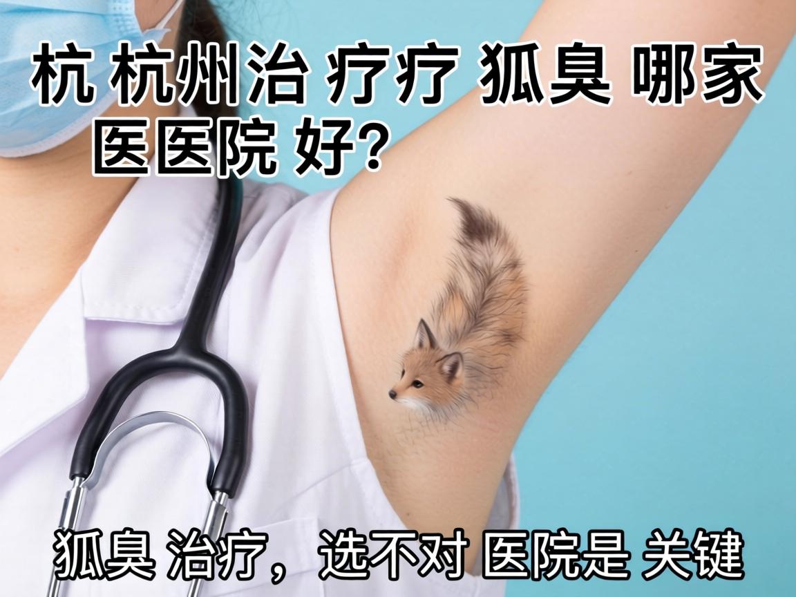 杭州治疗狐臭哪家医院好？狐臭治疗，选对医院是关键