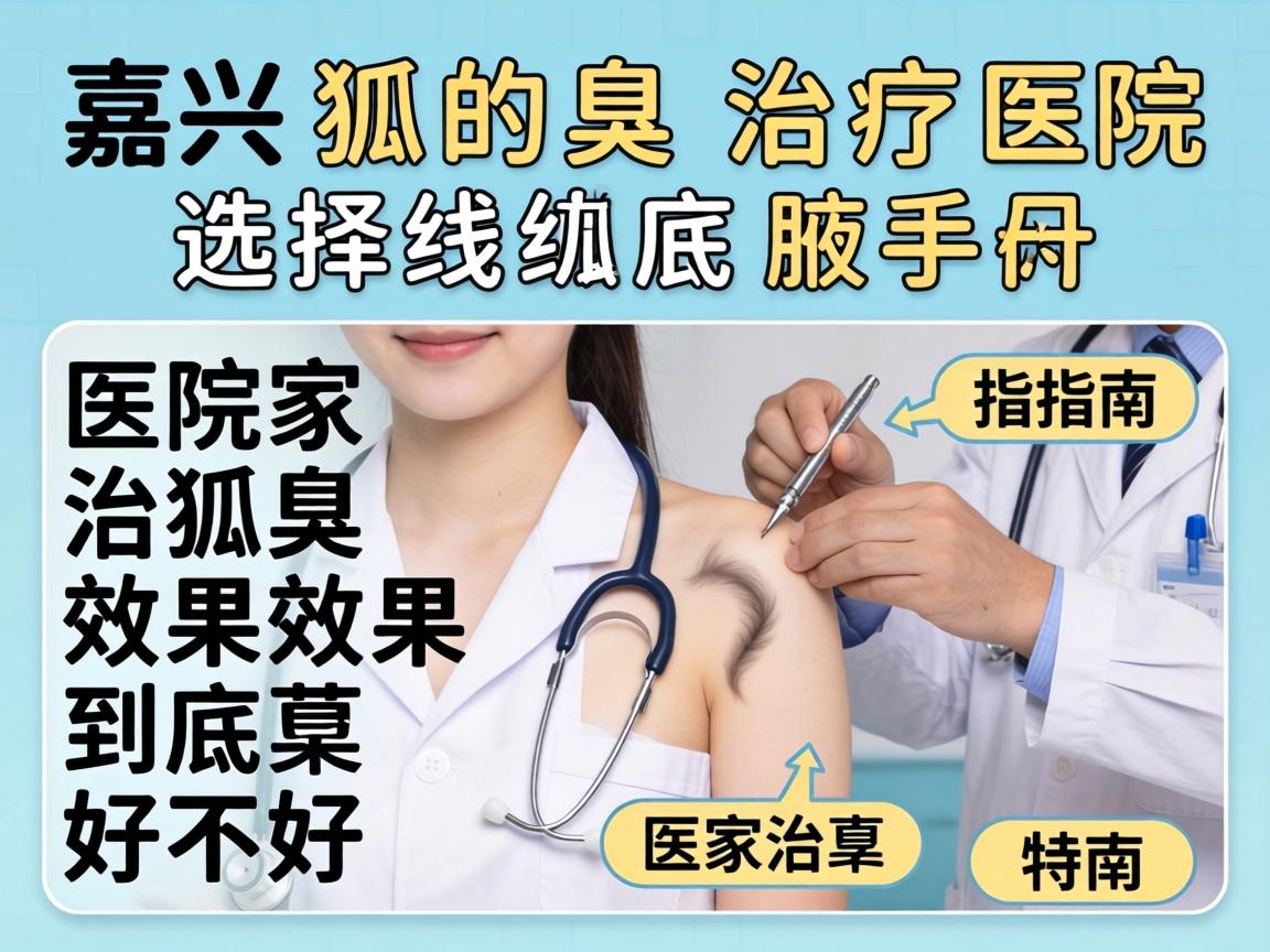 嘉兴狐臭治疗医院选择指南，这几家医院治狐臭效果到底好不好？