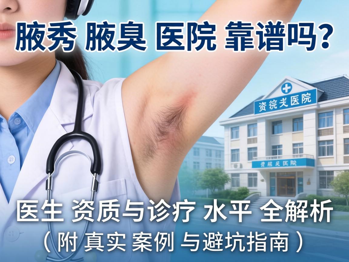 腋秀腋臭医院医生靠谱吗？医生资质与诊疗水平全解析（附真实案例与避坑指南）