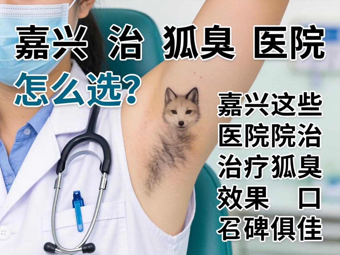 嘉兴治狐臭医院怎么选？嘉兴这些医院治疗狐臭效果口碑俱佳