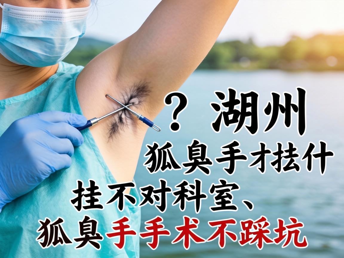 在湖州做狐臭手术挂什么科？挂对科室，狐臭手术不踩坑