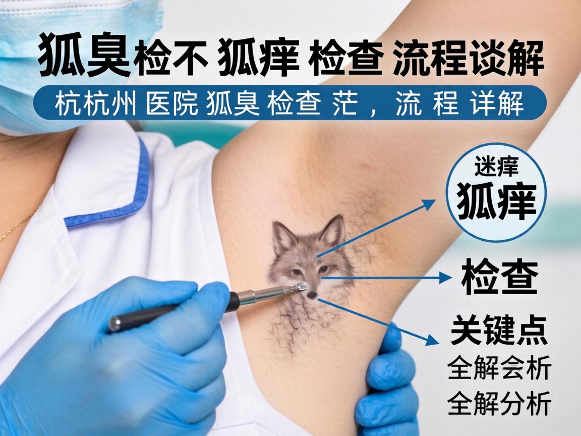 狐臭检查不迷茫，杭州医院狐臭检查流程详解，狐臭检查关键点全解析