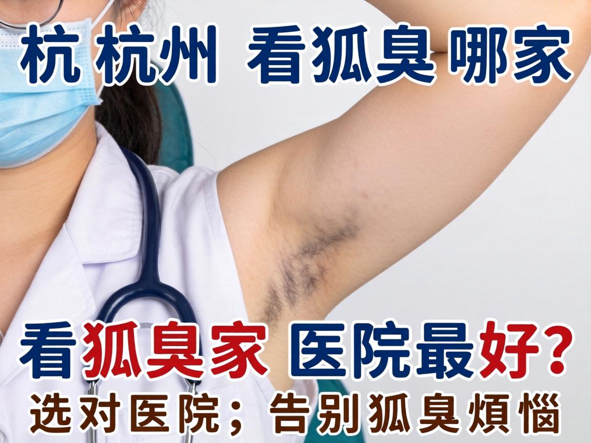 杭州看狐臭哪家医院最好？选对医院，告别狐臭烦恼