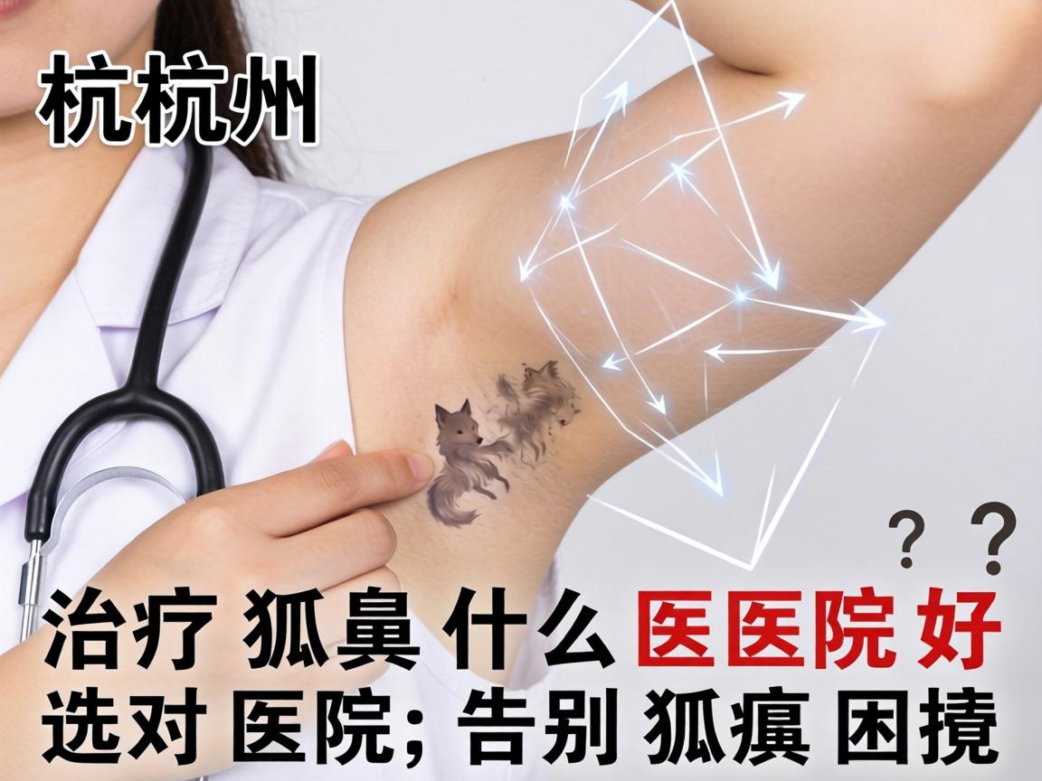 杭州治疗狐臭什么医院好？选对医院，告别狐臭困扰