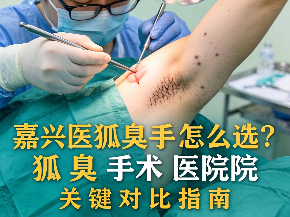 嘉兴狐臭手术医院怎么选？狐臭手术医院关键对比指南