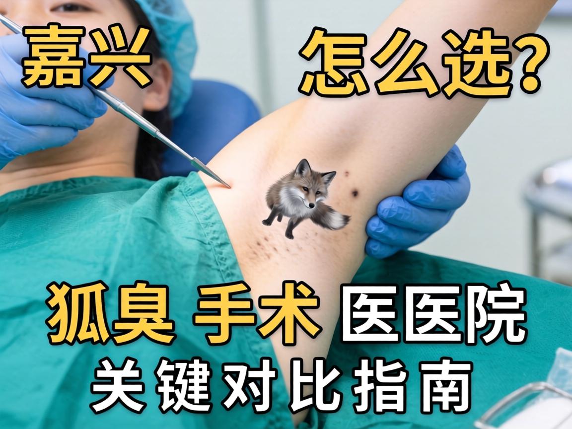 嘉兴狐臭手术医院怎么选？狐臭手术医院关键对比指南