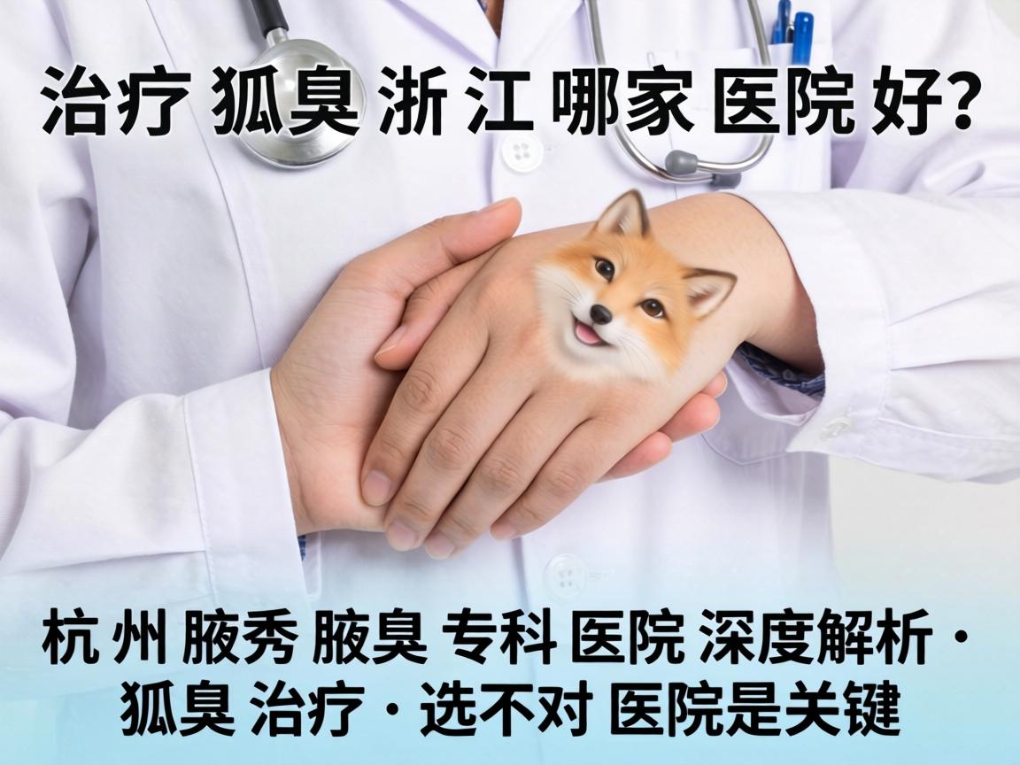 治疗狐臭浙江哪家医院好？杭州腋秀腋臭专科医院深度解析，狐臭治疗，选对医院是关键