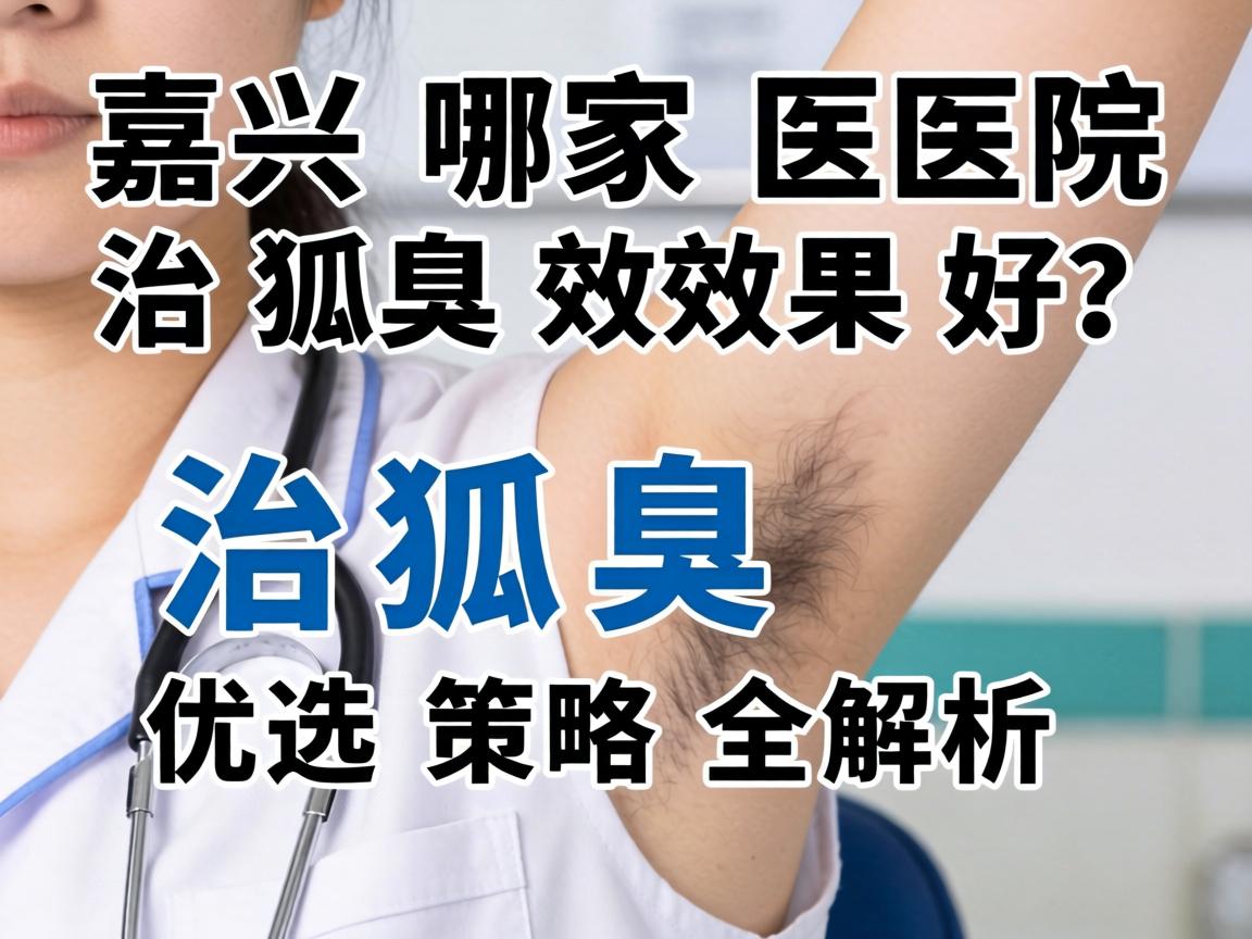 嘉兴哪家医院治狐臭效果好？治狐臭优选策略全解析