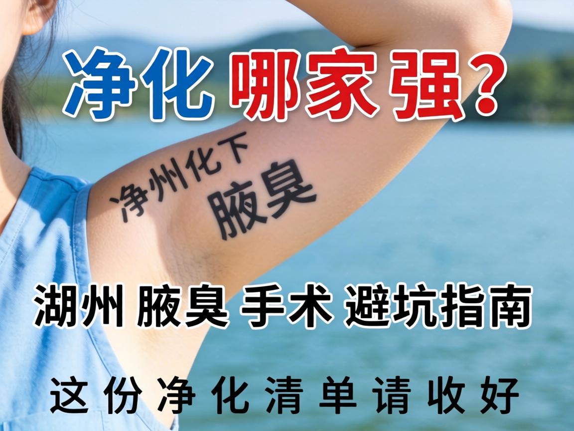 湖州腋下净化哪家强？湖州腋臭手术避坑指南，这份净化清单请收好