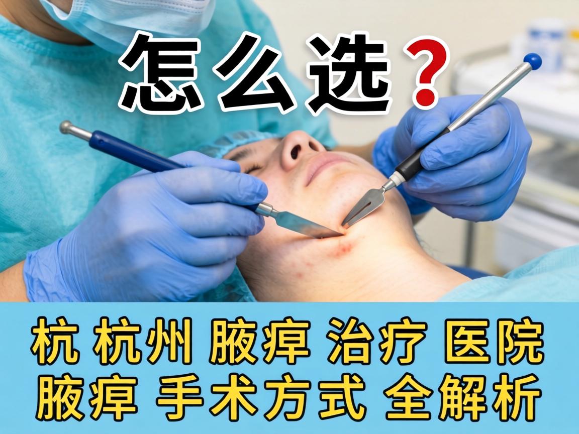 腋臭手术怎么选？杭州腋臭治疗医院腋臭手术方式全解析